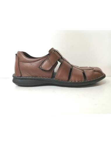 Sandalia hombre piel Duendy