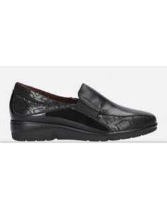 Zapato mujer piel pitillos